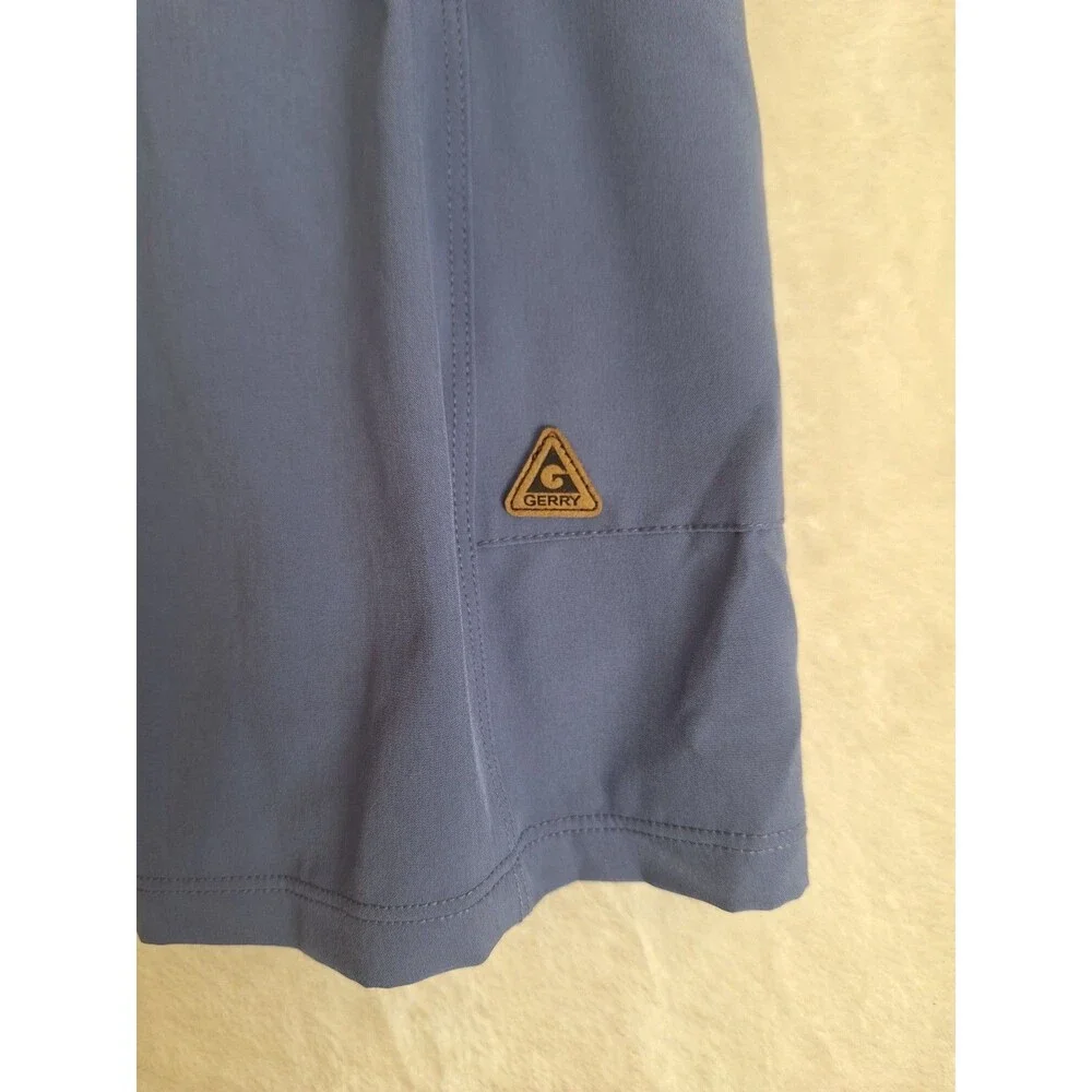 Gerry Breezy Cargo Drawstring Skort Women’s XXL Blue Athleisure Tennis Golf